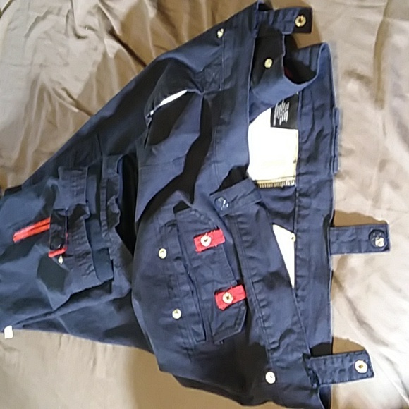 Born Fly red cotton pamts. Zipper/button one of a kind Pants - Picture 5 of 13